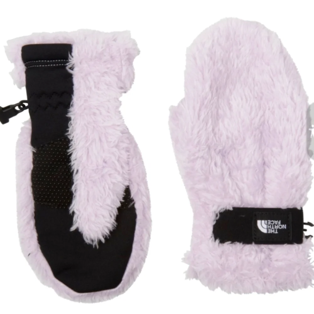NWT The North Face Suave OSO mittens in Lavender Fog Size L 6.5" boys girls - Picture 3 of 6